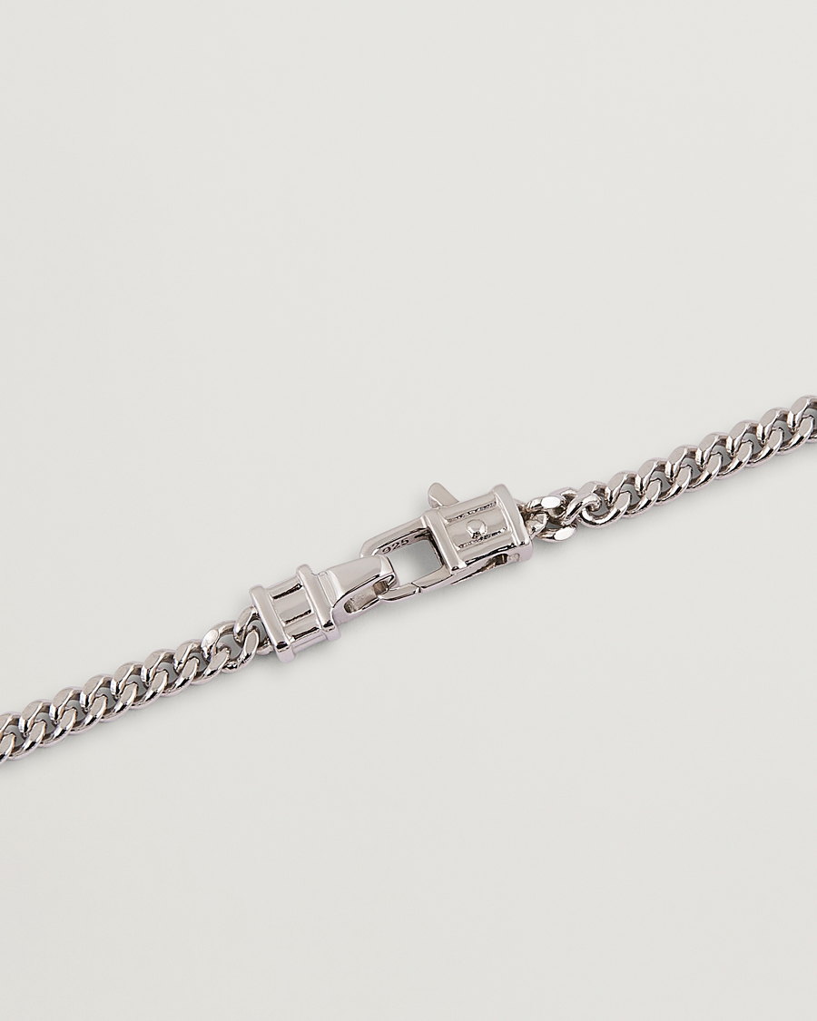 Mies | Korut | Tom Wood | Curb Bracelet M Silver