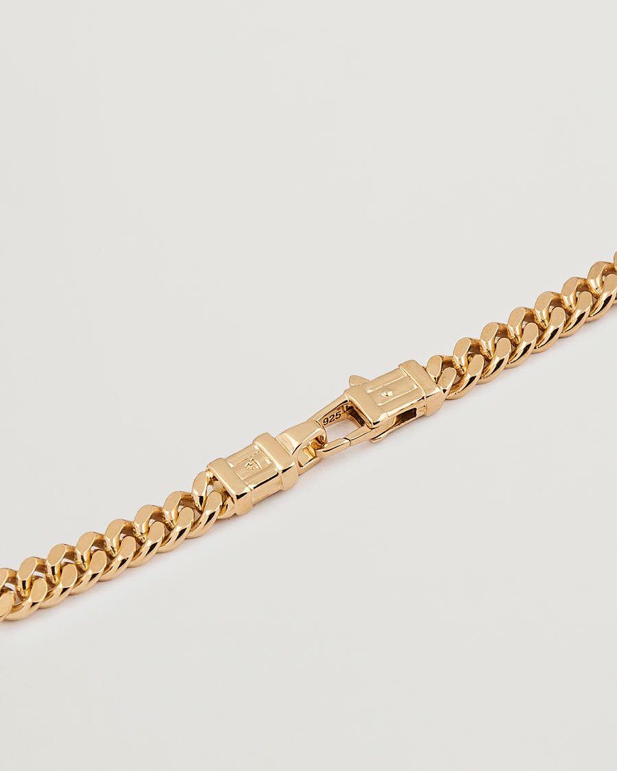 Mies | Korut | Tom Wood | Curb Bracelet L Gold