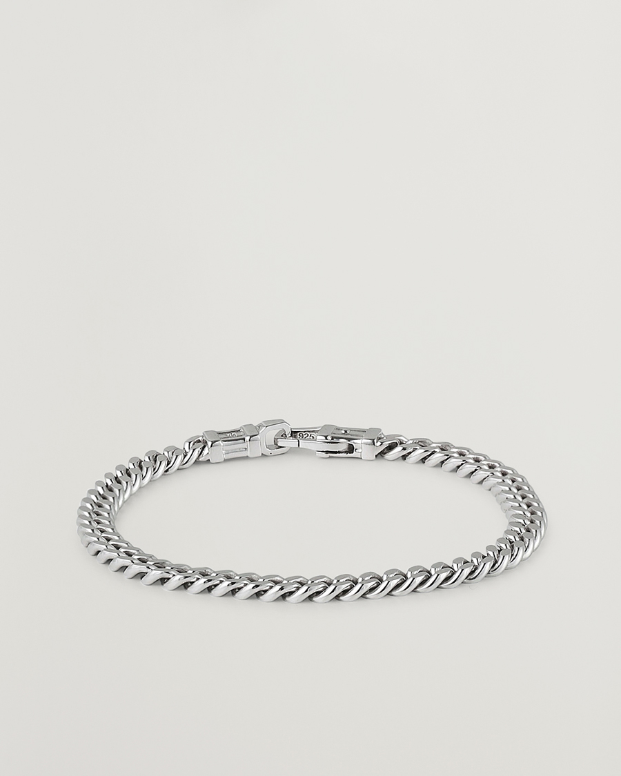 Mies | Korut | Tom Wood | Curb Bracelet L Silver