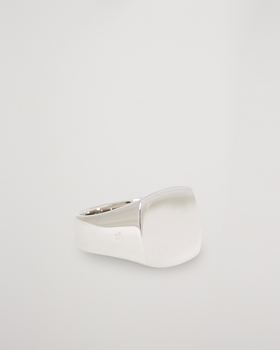 Miehet |  | Tom Wood | Cushion Polished Ring Silver