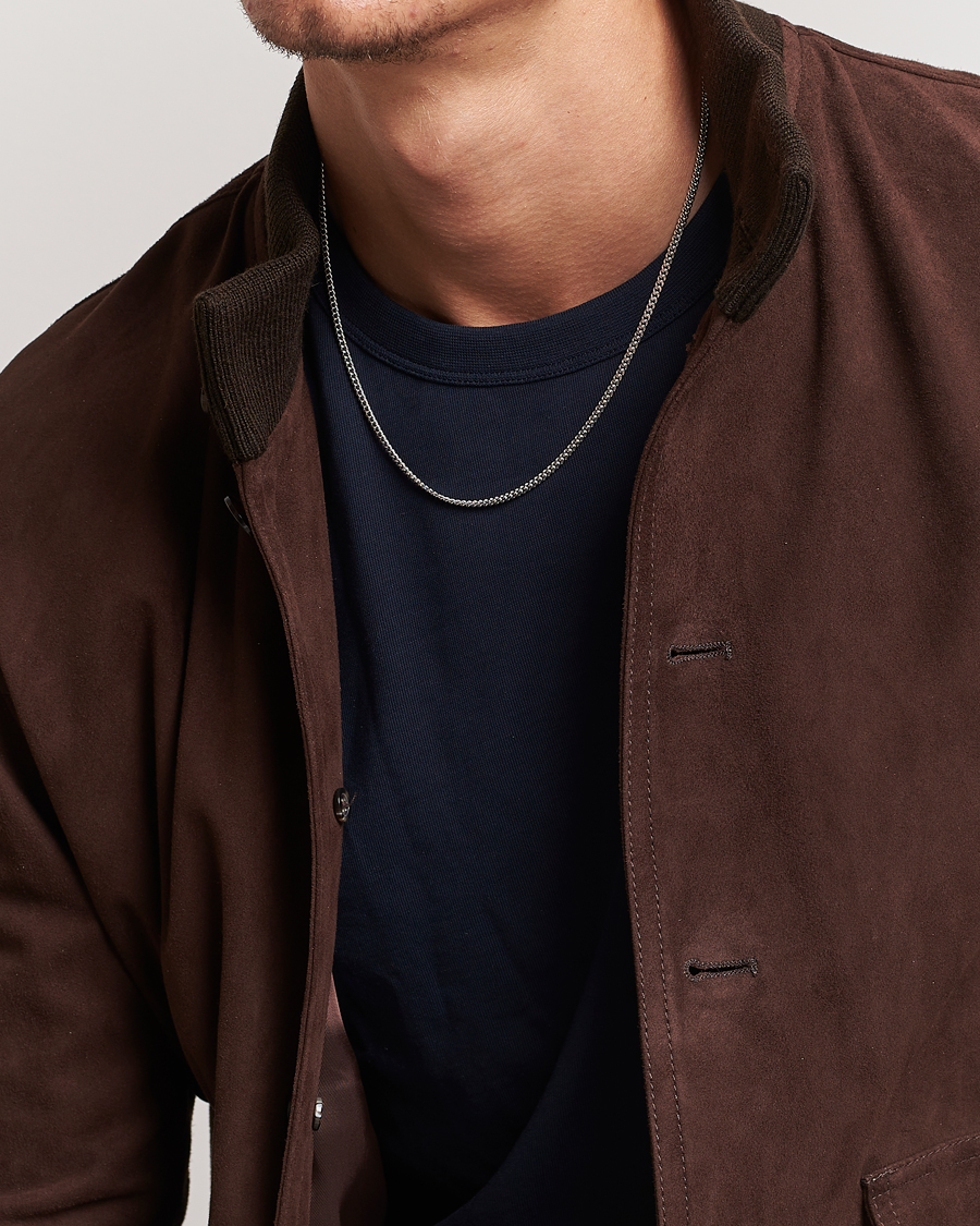 Mies | Korut | Tom Wood | Curb Chain M Necklace Silver