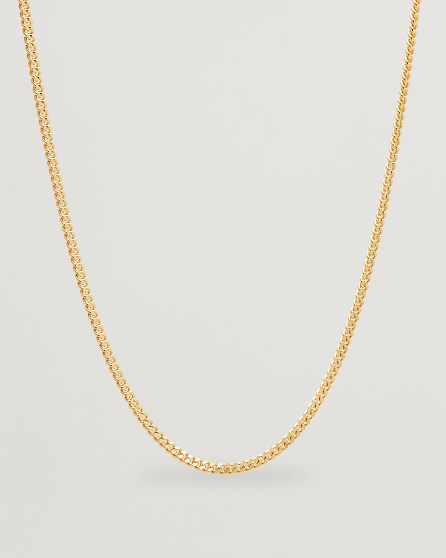 Mies | Korut | Tom Wood | Curb Chain M Necklace Gold