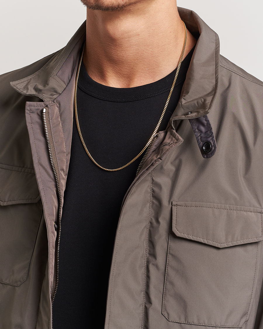 Mies | Korut | Tom Wood | Curb Chain M Necklace Gold