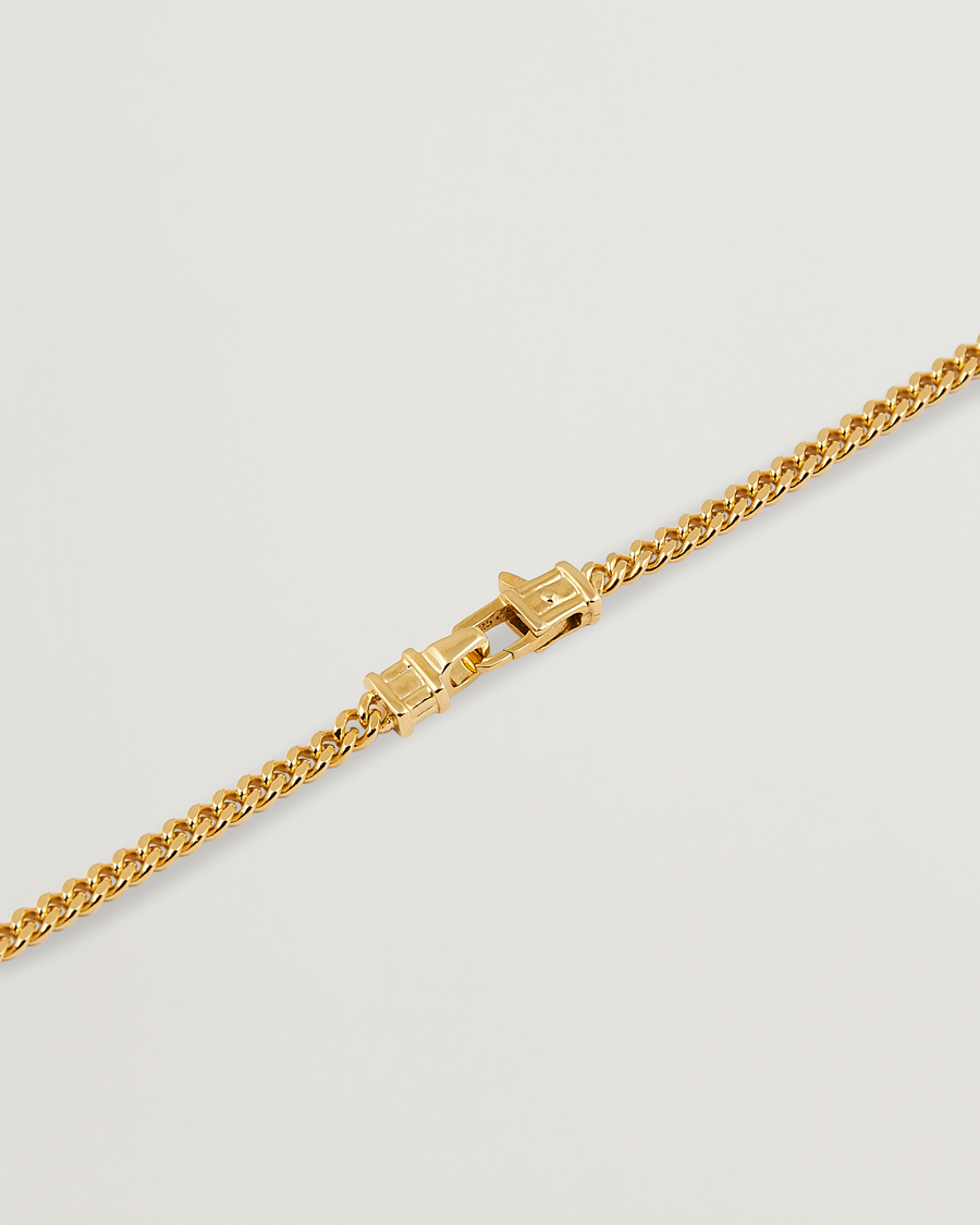 Mies | Korut | Tom Wood | Curb Chain M Necklace Gold
