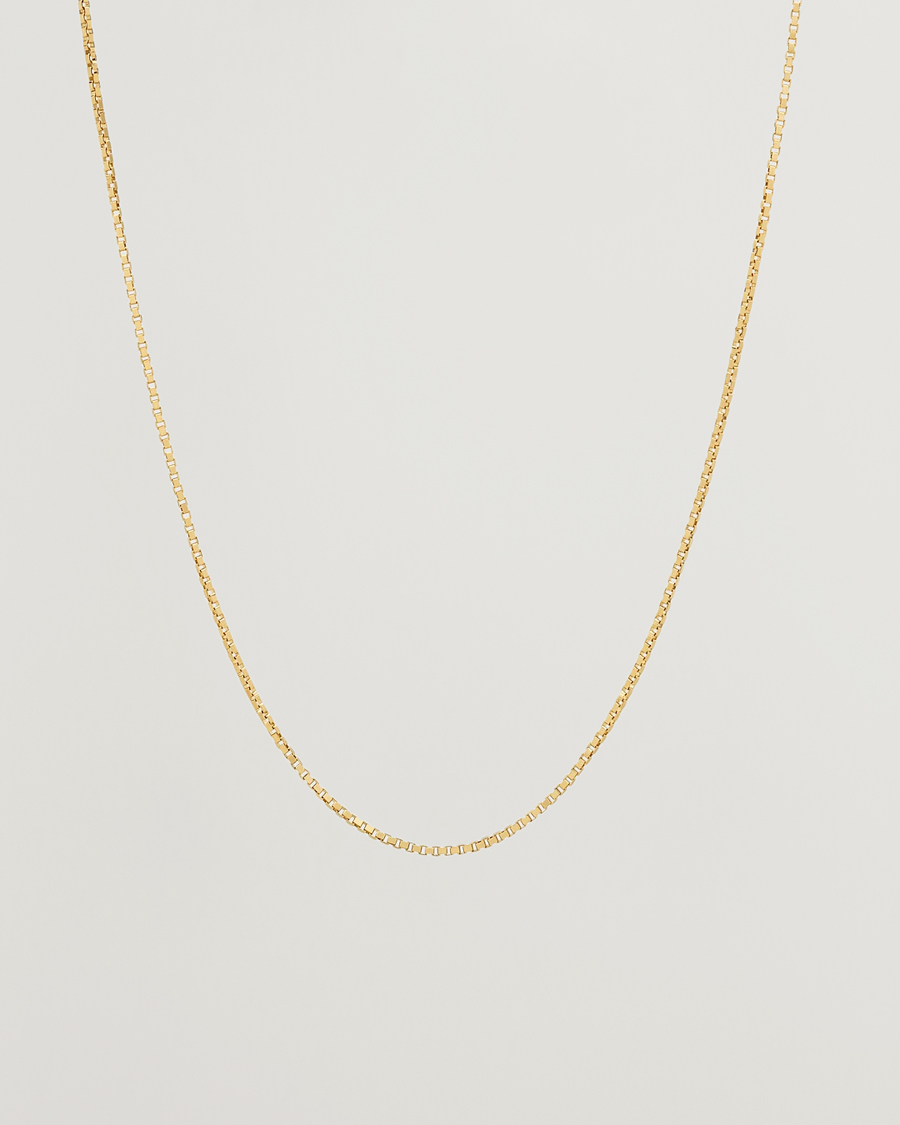 Miehet |  | Tom Wood | Square Chain M Necklace Gold