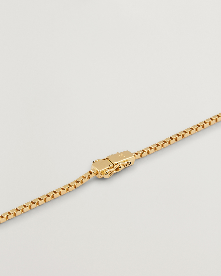 Mies | Korut | Tom Wood | Square Chain M Necklace Gold