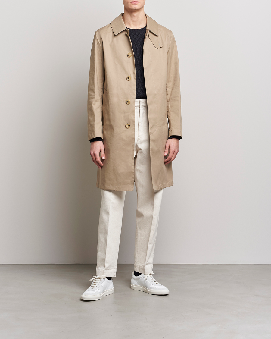 Mies | Best of British | Mackintosh | Manchester Car Coat Fawn