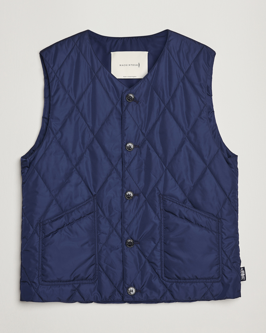 Mies | Ulkoliivit | Mackintosh | Hig Quilted Liner Blue