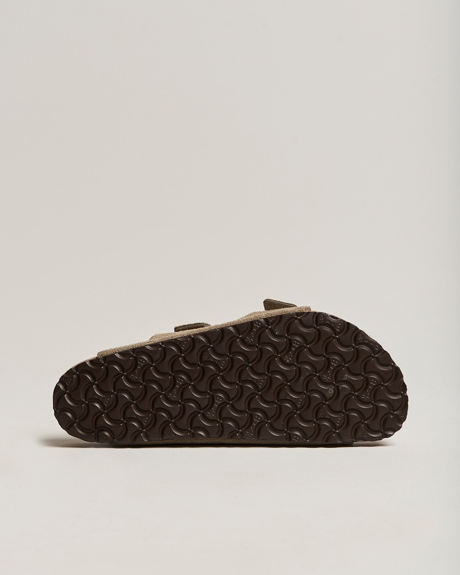 Mies | Sandaalit ja tohvelit | BIRKENSTOCK | Arizona Soft Footbed Taupe Suede