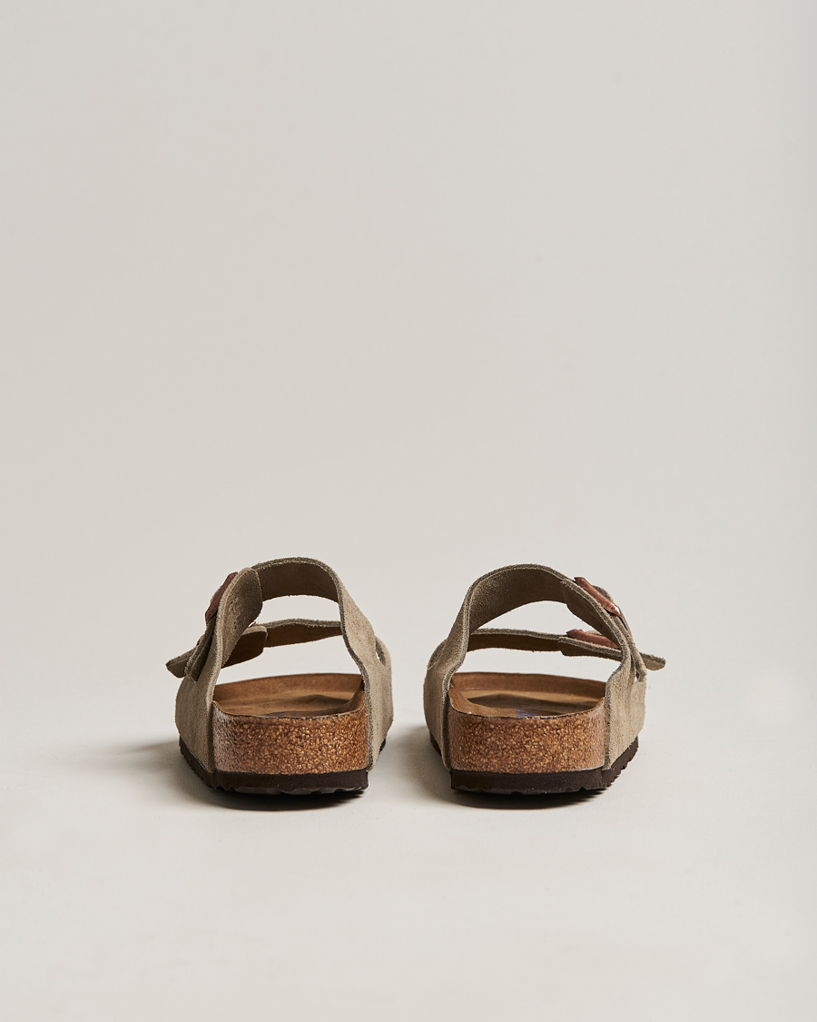 Mies | Sandaalit ja tohvelit | BIRKENSTOCK | Arizona Soft Footbed Taupe Suede