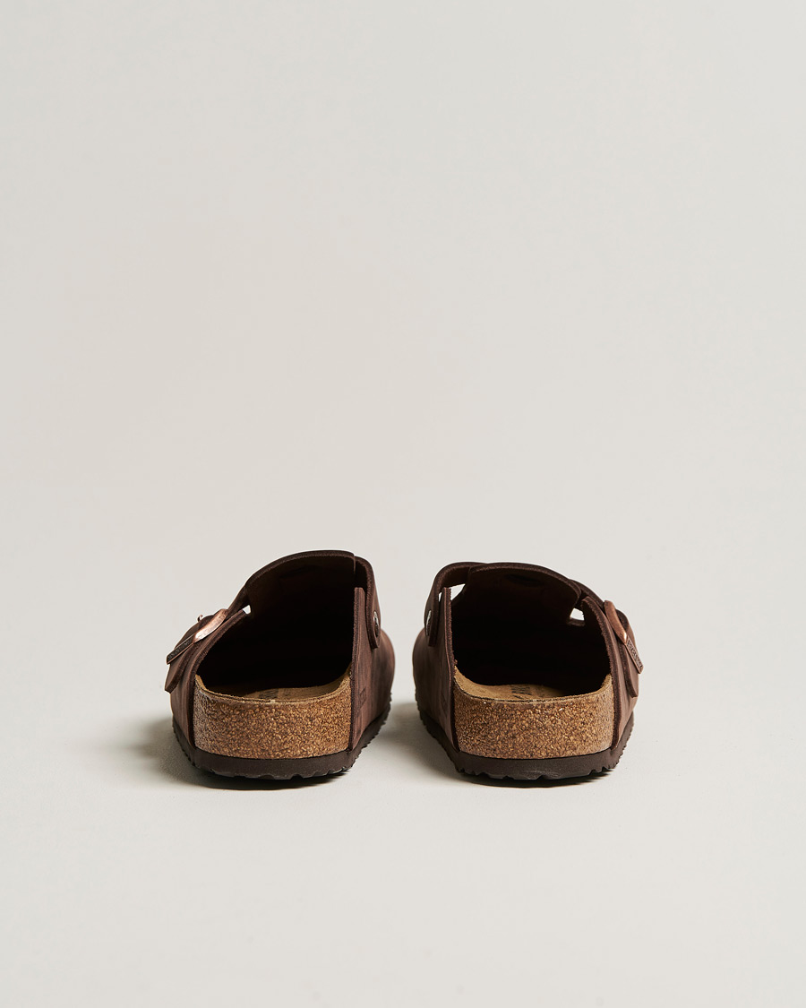 Mies | Sandaalit ja tohvelit | BIRKENSTOCK | Boston Classic Footbed Habana Oiled Leather
