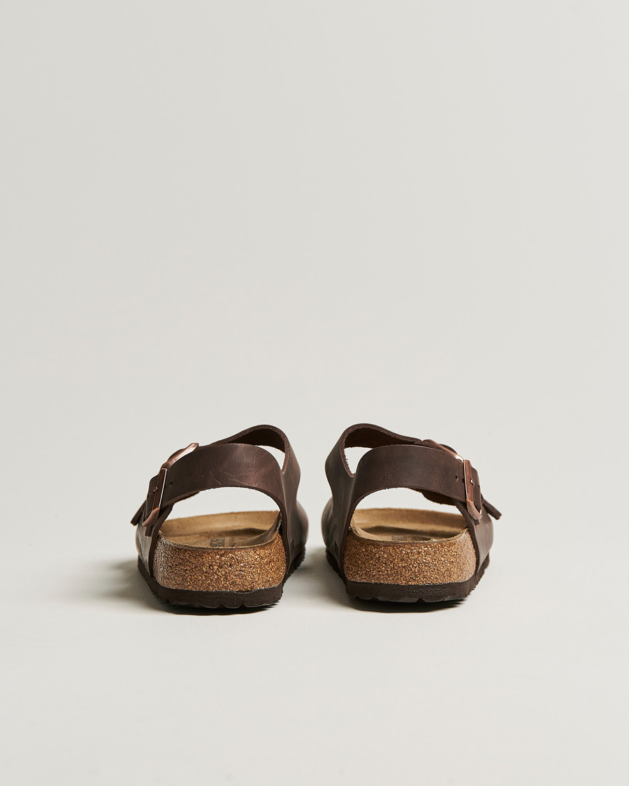 Mies | Sandaalit ja tohvelit | BIRKENSTOCK | Milano Classic Footbed Habana Oiled Leather