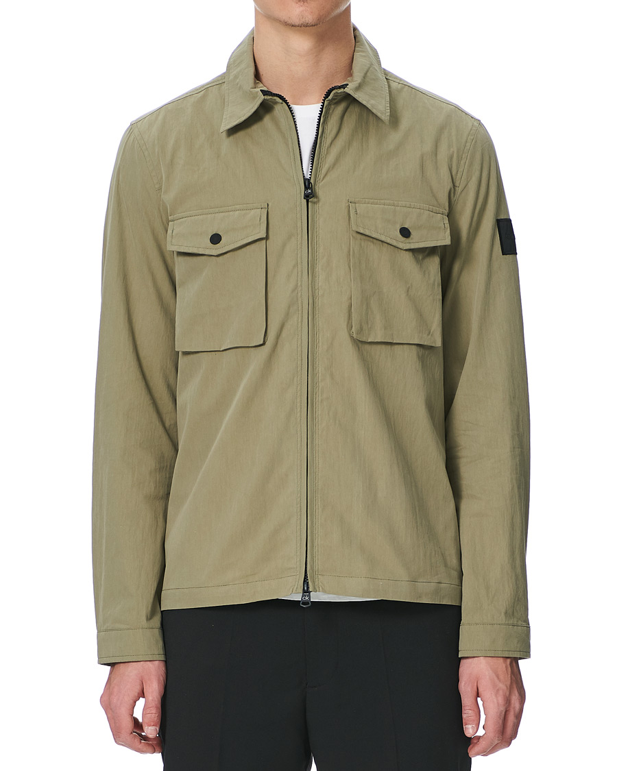 Mies | Calvin Klein Light Shirt Jacket Delta Green | Calvin Klein | Light Shirt Jacket Delta Green