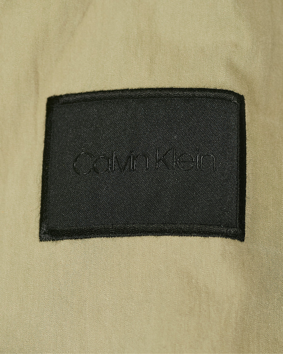 Mies | Calvin Klein Light Shirt Jacket Delta Green | Calvin Klein | Light Shirt Jacket Delta Green