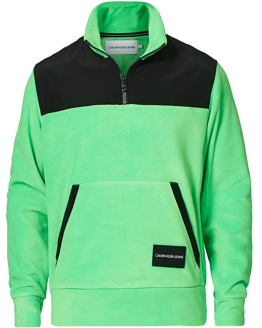 Mies | Puserot | Calvin Klein Jeans | Polar Fleece Half Zip Andean Toucan