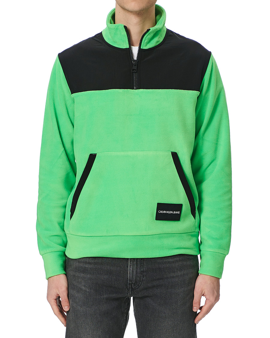 Mies | Puserot | Calvin Klein Jeans | Polar Fleece Half Zip Andean Toucan