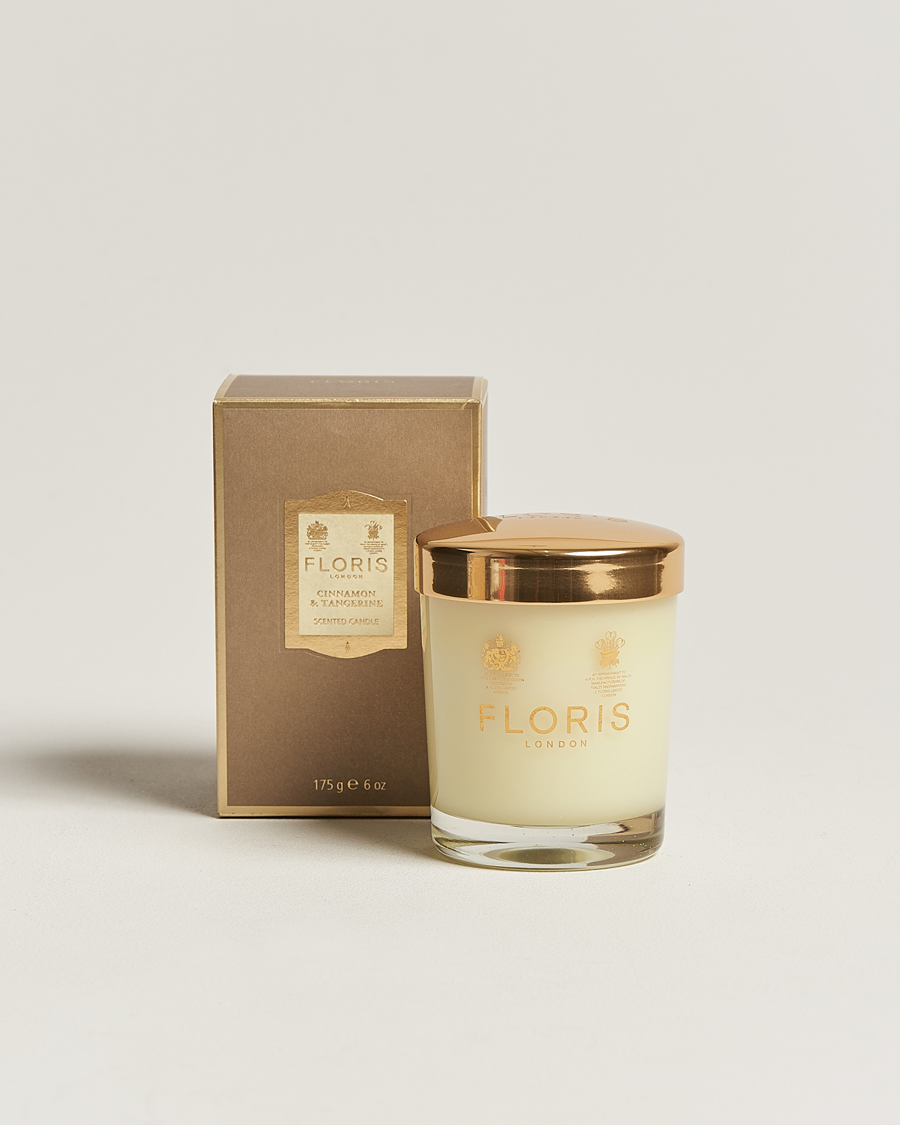 Mies | Tuoksukynttilät | Floris London | Scented Candle Cinnamon & Tangerine 175g