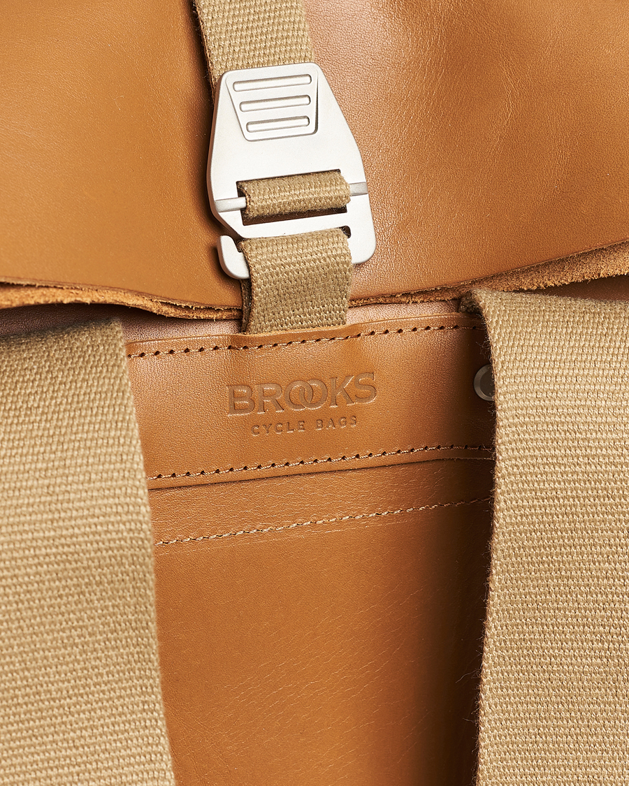Mies | Brooks England Pickwick Large Leather Backpack Honey | Brooks England | Pickwick Large Leather Backpack Honey