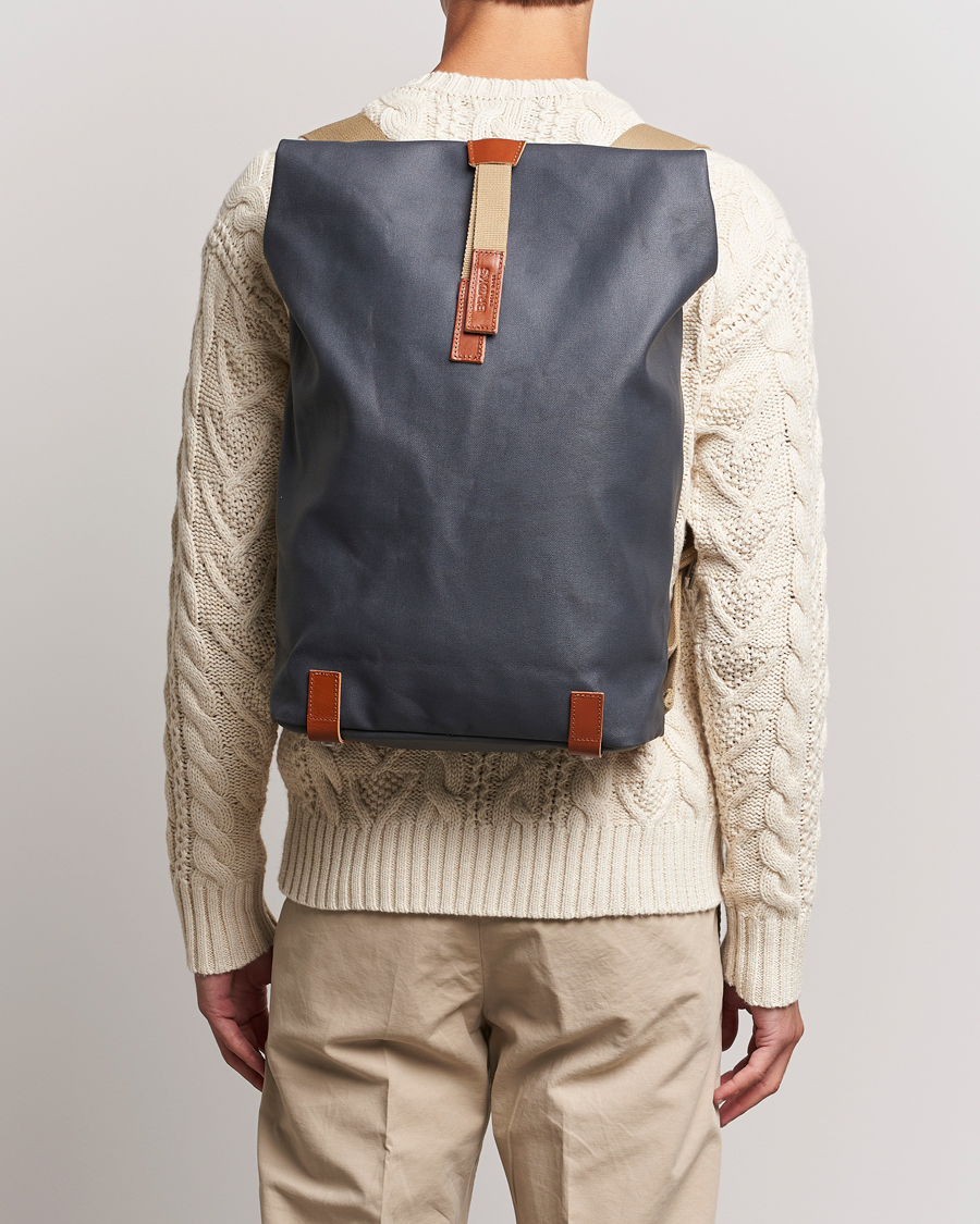 Mies | Reput | Brooks England | Pickwick Cotton Canvas 26L Backpack Grey Honey