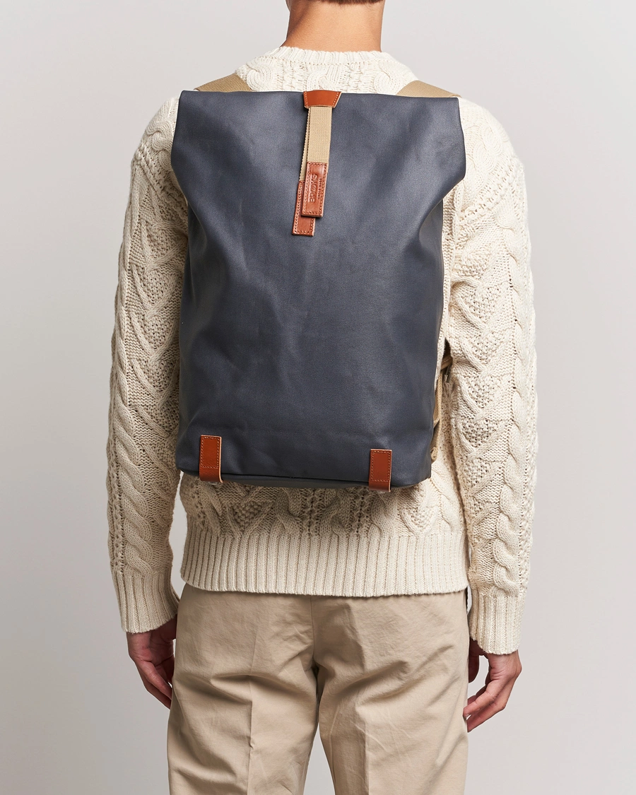 Mies |  | Brooks England | Pickwick Cotton Canvas 26L Backpack Grey Honey