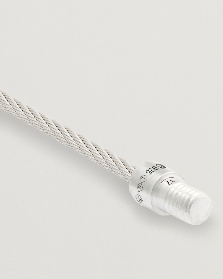 Mies | Korut | LE GRAMME | Cable Bracelet Brushed Sterling Silver 9g