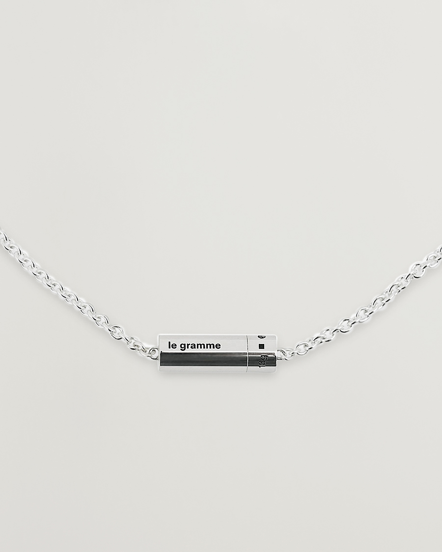 Miehet |  | LE GRAMME | Chain Cable Necklace Sterling Silver 13g