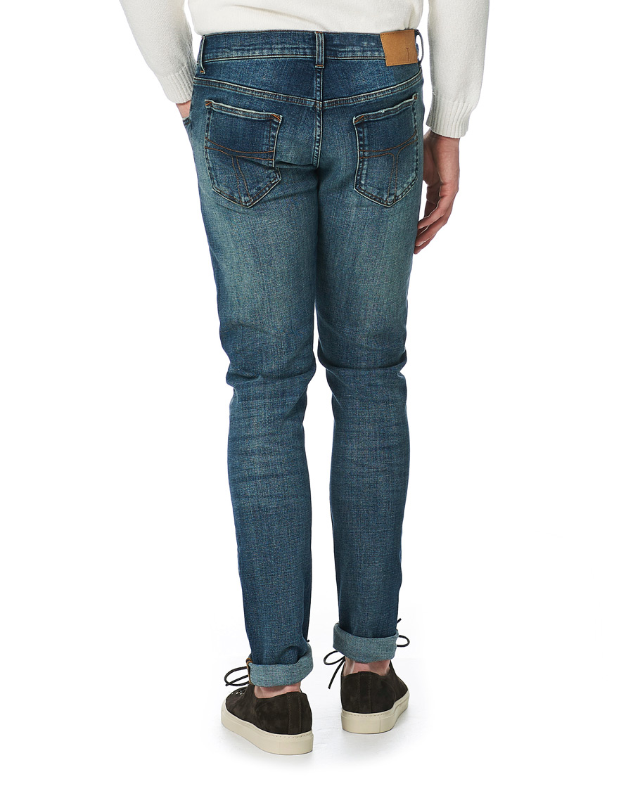 Mies | Farkut | Tiger of Sweden Jeans | Slim Super Stretch Ideal Jeans Medium Blue