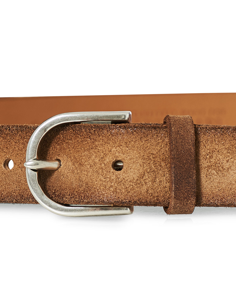 Mies | Orciani Handmade Suede Belt 3 cm Sabbia | Orciani | Handmade Suede Belt 3 cm Sabbia