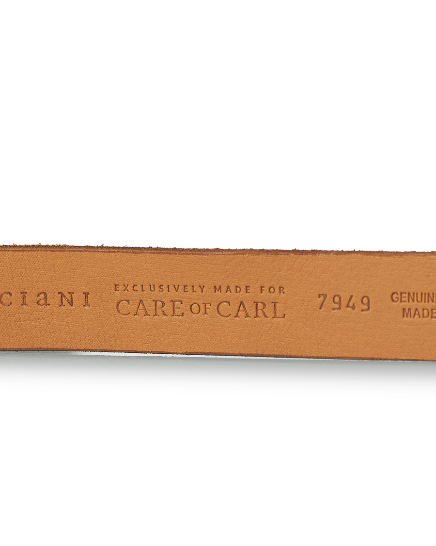 Mies | Orciani Handmade Suede Belt 3 cm Sabbia | Orciani | Handmade Suede Belt 3 cm Sabbia