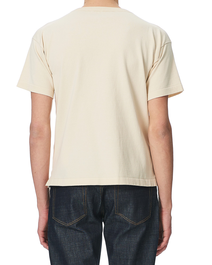 Mies | T-paidat | Andersen-Andersen | Boatsman Short Sleeve Tee Off White