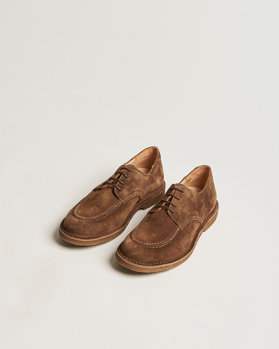 Mies | Derby-kengät | Astorflex | Carlflex Derby Dark Khaki Suede