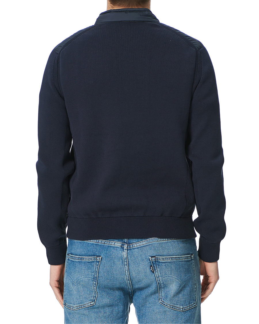 Mies | Takit | Woolrich | Hybrid Track Jacket Melton Blue