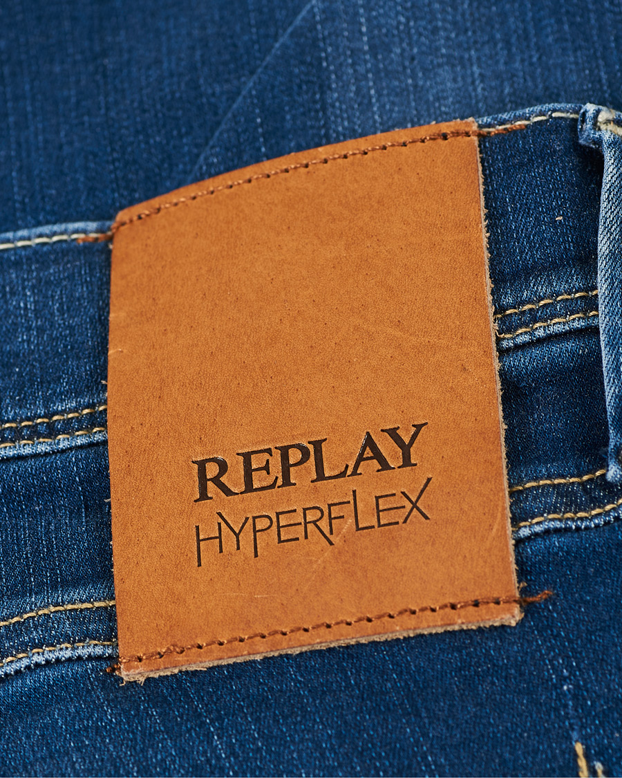 Mies | Farkut | Replay | Anbass Hyperflex X-Lite Jeans Medium Blue