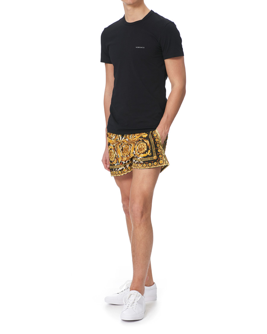 Mies | Lyhythihaiset t-paidat | Versace | Logo Tee Black
