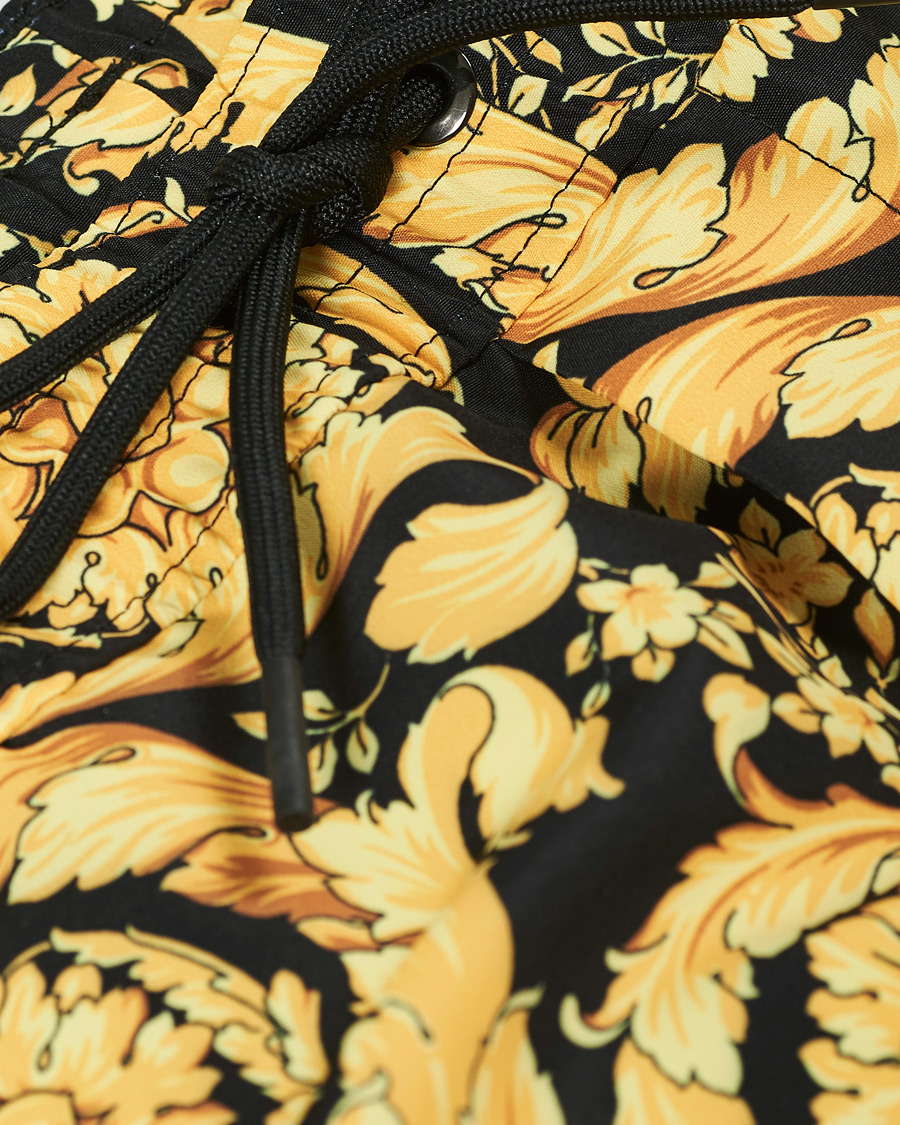 Mies | Uimahousut | Versace | Barocco Swim Trunks Black/Gold