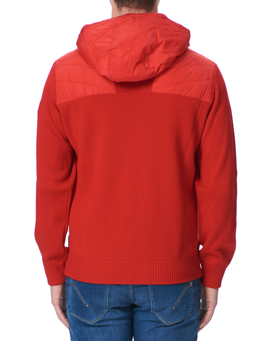 Mies | Takit | Canada Goose | Hybridge Knitted Hoodie Red