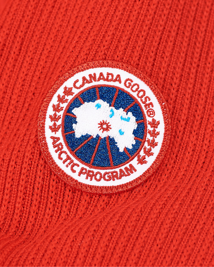 Mies | Takit | Canada Goose | Hybridge Knitted Hoodie Red