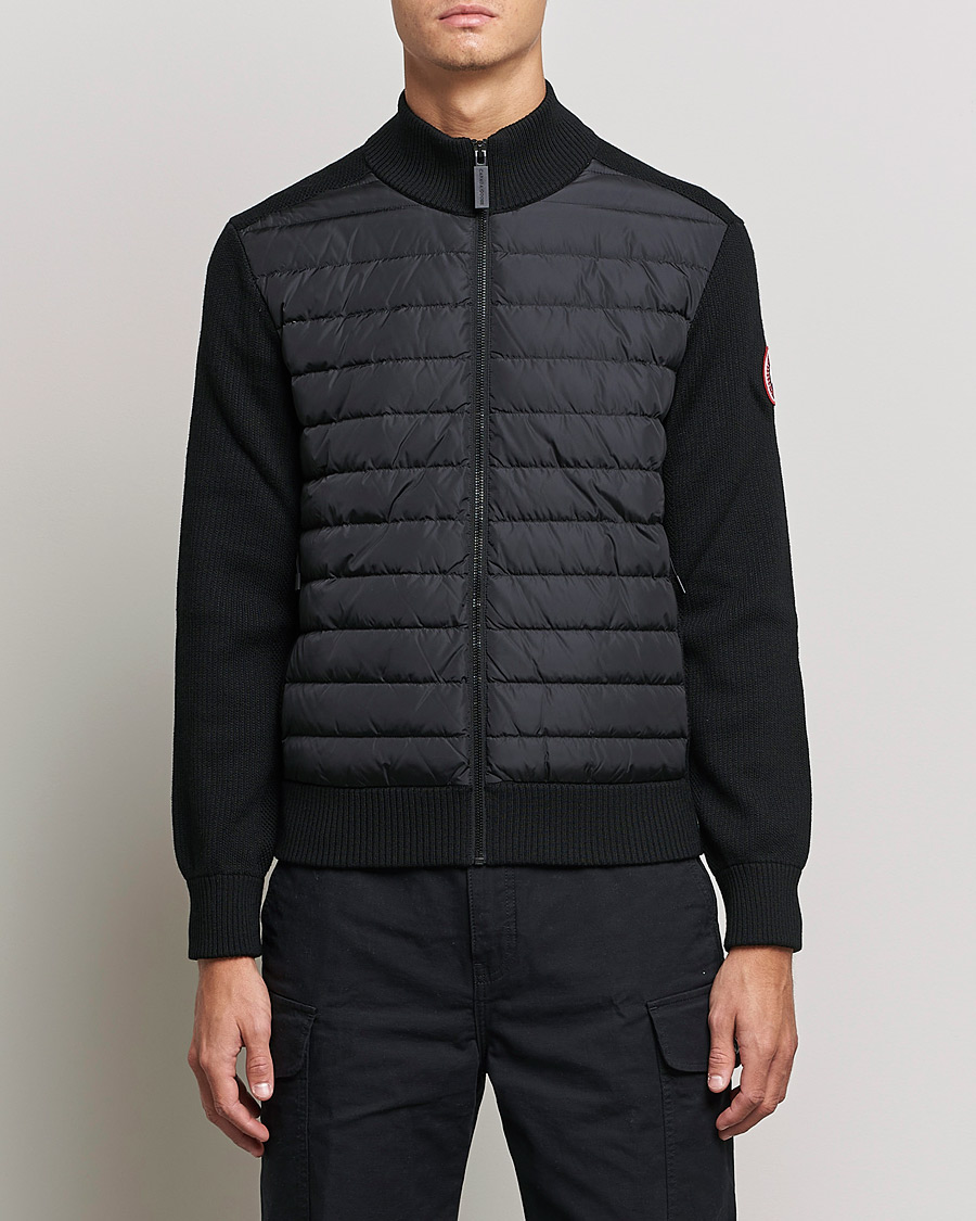Mies | Nykyaikaiset takit | Canada Goose | Hybridge Knit Jacket Black