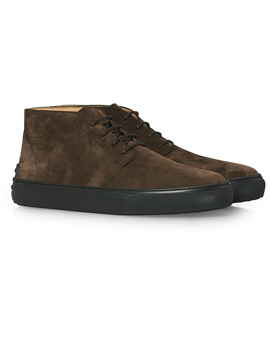 Mies | Tod's Casetta Chukka Boots Dark Brown Suede | Tod's | Casetta Chukka Boots Dark Brown Suede