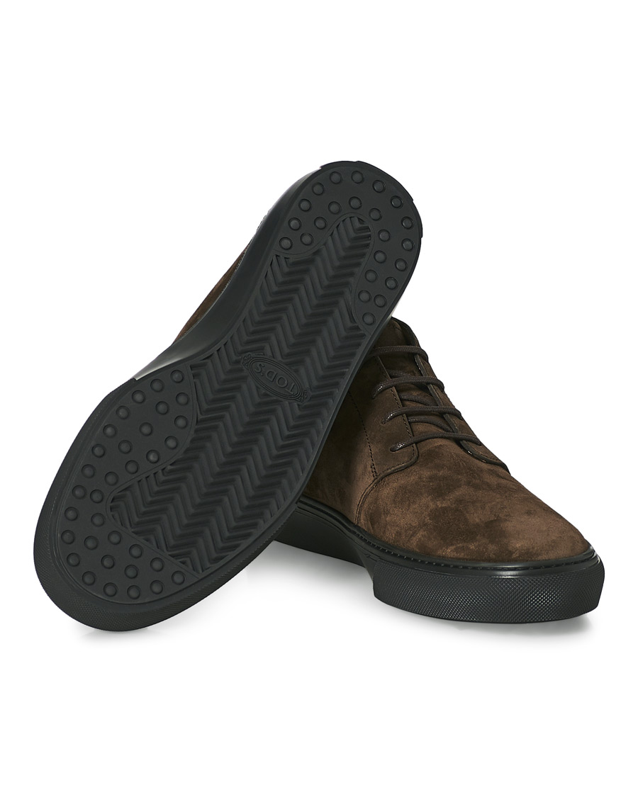 Mies | Tod's Casetta Chukka Boots Dark Brown Suede | Tod's | Casetta Chukka Boots Dark Brown Suede