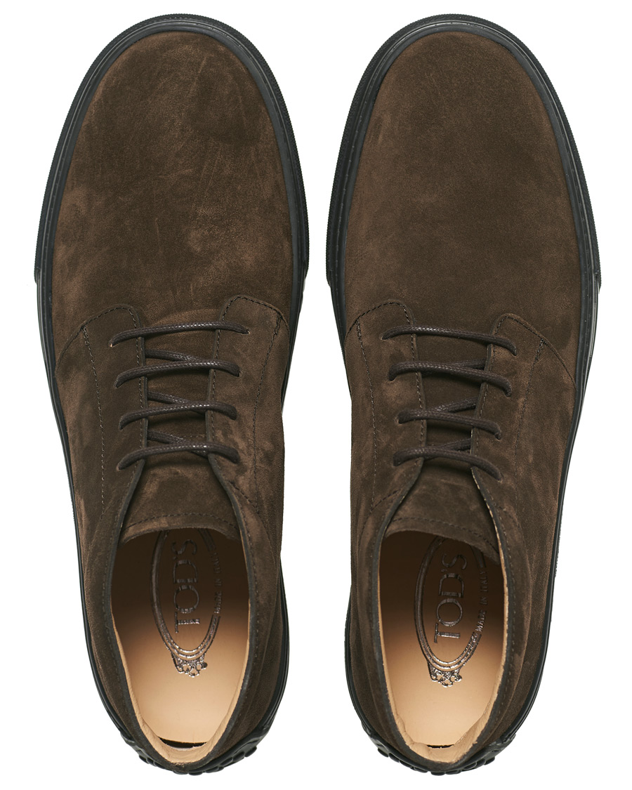 Mies | Tod's Casetta Chukka Boots Dark Brown Suede | Tod's | Casetta Chukka Boots Dark Brown Suede