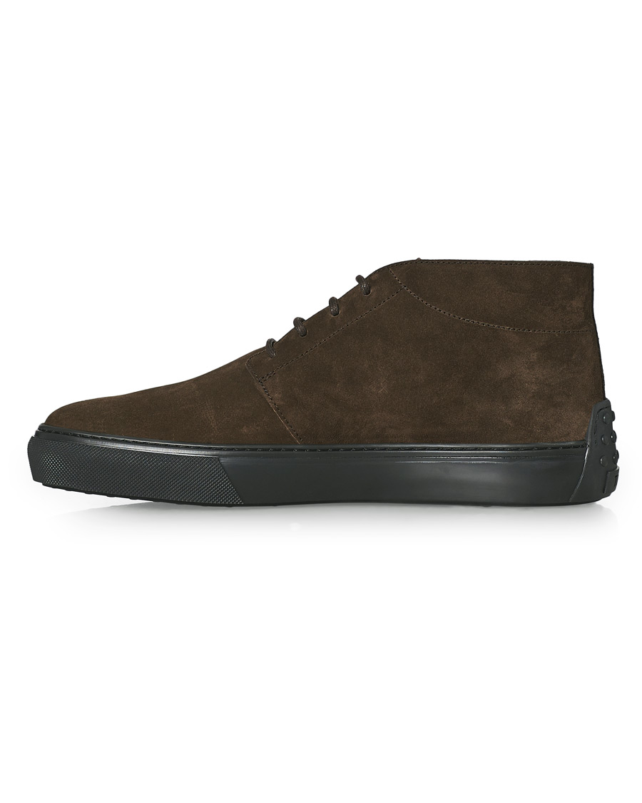 Mies | Tod's Casetta Chukka Boots Dark Brown Suede | Tod's | Casetta Chukka Boots Dark Brown Suede