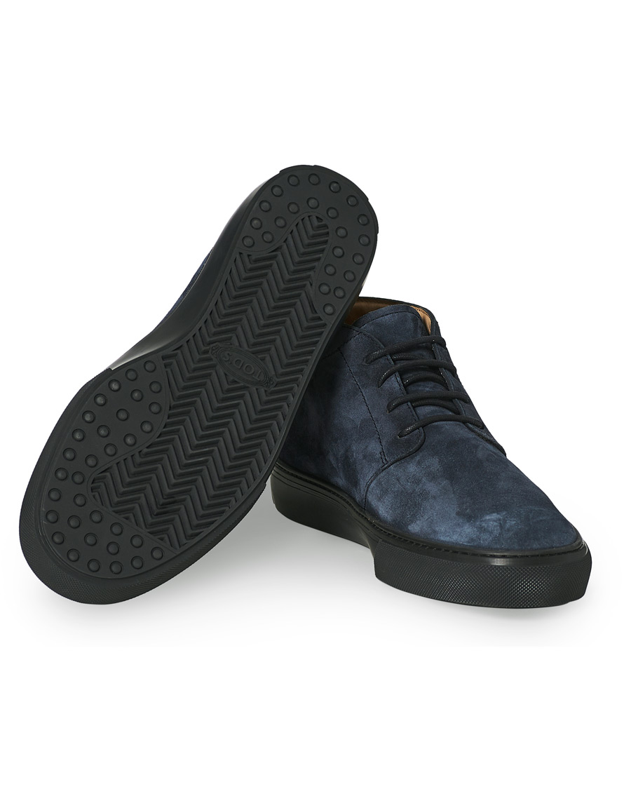 Mies | Chukka-kengät | Tod's | Casetta Chukka Boots Navy Suede