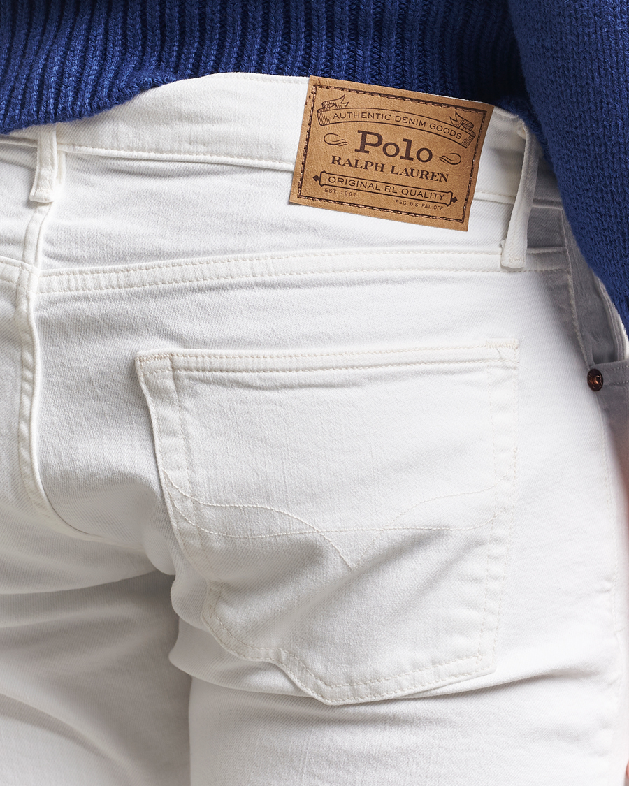 Mies | Farkut | Polo Ralph Lauren | Sullivan Slim Fit Stretch Jeans Hudson White