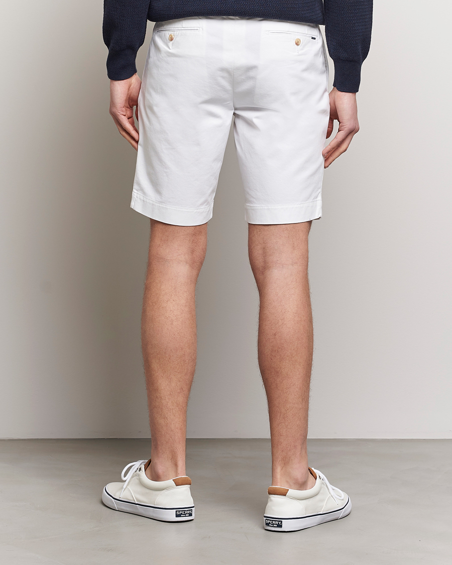 Mies | Shortsit | Polo Ralph Lauren | Tailored Slim Fit Shorts White
