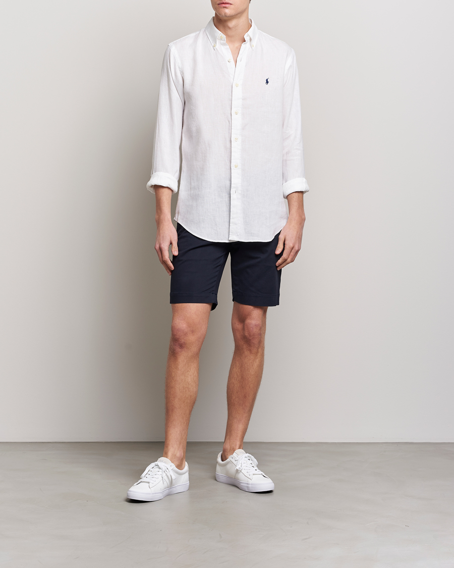 Mies | Shortsit | Polo Ralph Lauren | Tailored Slim Fit Shorts Aviator Navy