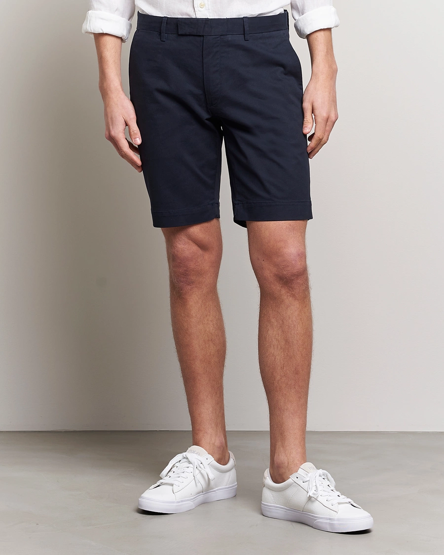 Mies | Chino-shortsit | Polo Ralph Lauren | Tailored Slim Fit Shorts Aviator Navy