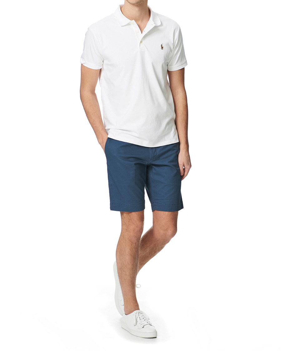 Mies | Shortsit | Polo Ralph Lauren | Tailored Slim Fit Shorts Blue Corsair