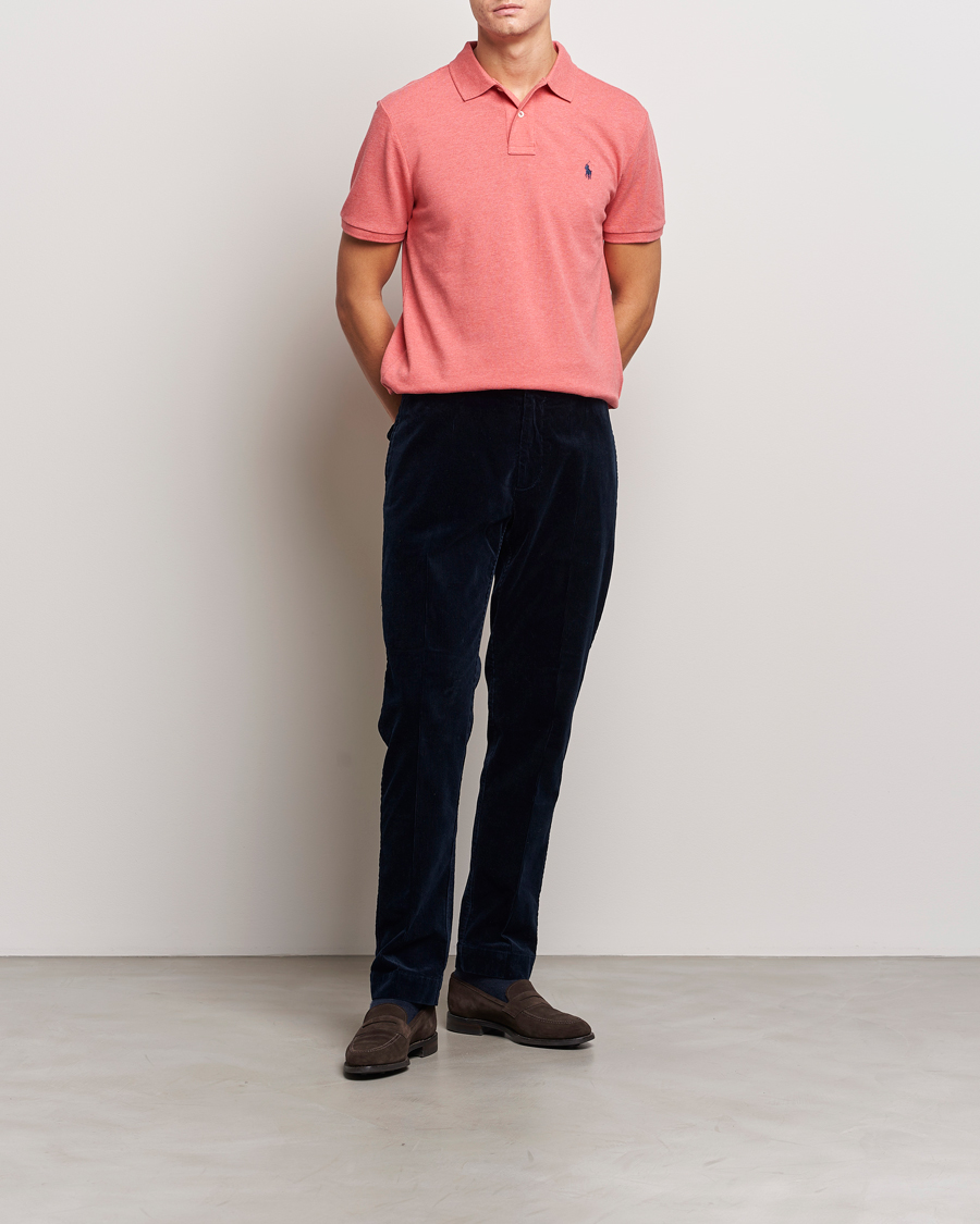 Mies | Pikeet | Polo Ralph Lauren | Custom Slim Fit Polo Highland Rose Heather