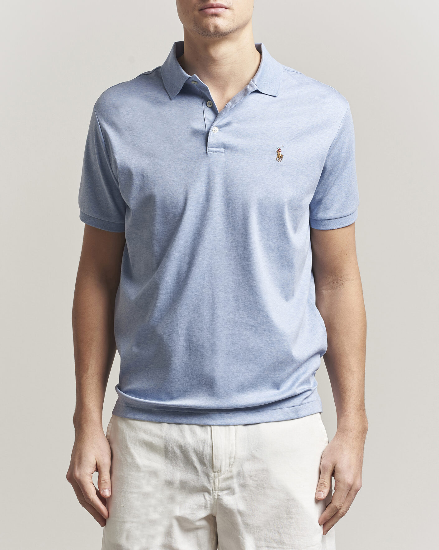 Mies | Pikeet | Polo Ralph Lauren | Luxury Pima Cotton Polo Jamaica Heather